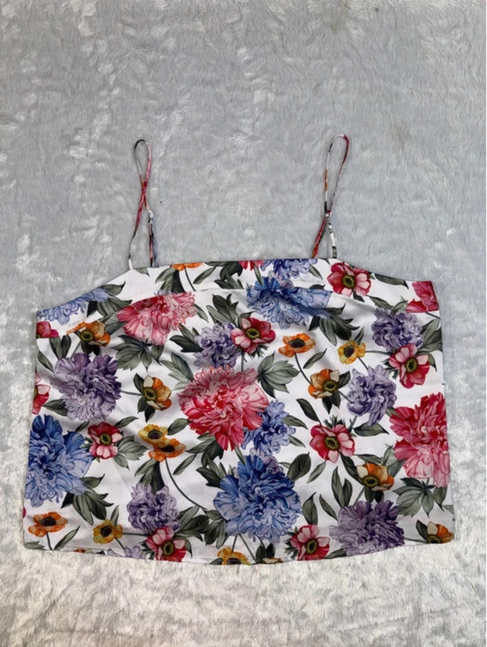 Express Floral Tank Top Size Large